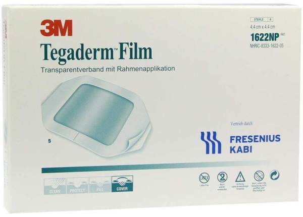 Tegaderm Film 4,4x4,4cm 1622np