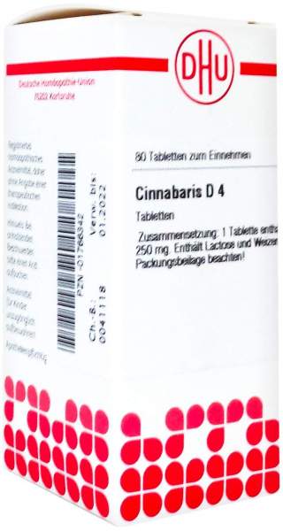 Cinnabaris D 4 Tabletten