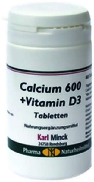 Calcium 600 + Vitamin D3 Tabletten