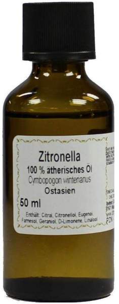 Zitronella 100 % Ätherisches Öl 50 ml
