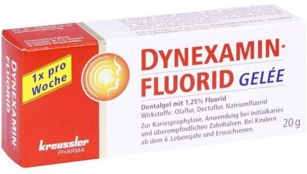 Dynexaminfluorid Gelee 20 G Dentalgel