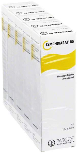 Lymphdiaral Ds 5 X 100 G Salbe