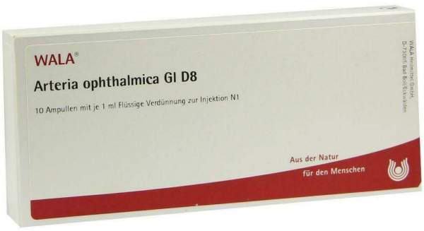 Wala Arteria Ophthalmica Gi D8 10 X 1 Ampullen
