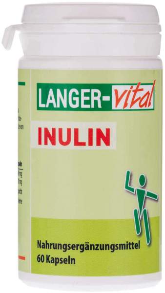 Inulin 690 mg Pro Tag Plus Probiotische Kulturen 60 Kapseln