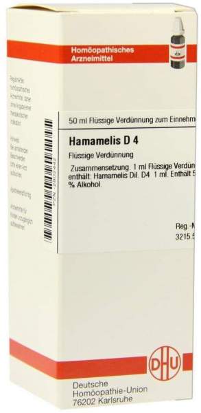 Hamamelis D4 Dhu 50 ml Dilution
