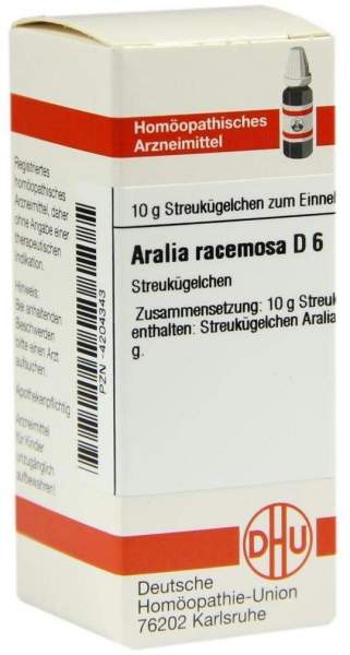 Dhu Aralia Racemosa D6 Globuli