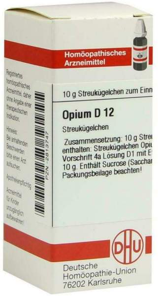 Dhu Opium D12 10 G Globuli