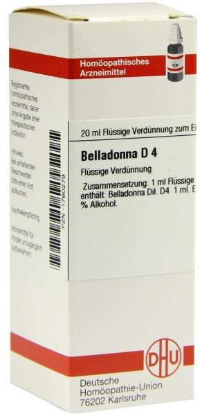 DHU Belladonna D4 20 ml Dilution