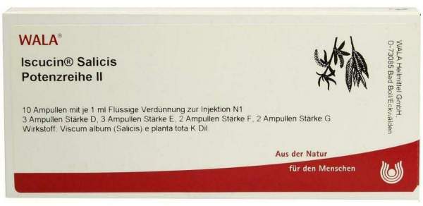 Wala Iscucin Salicis Potenzreihe II 10 X 1 ml Ampullen