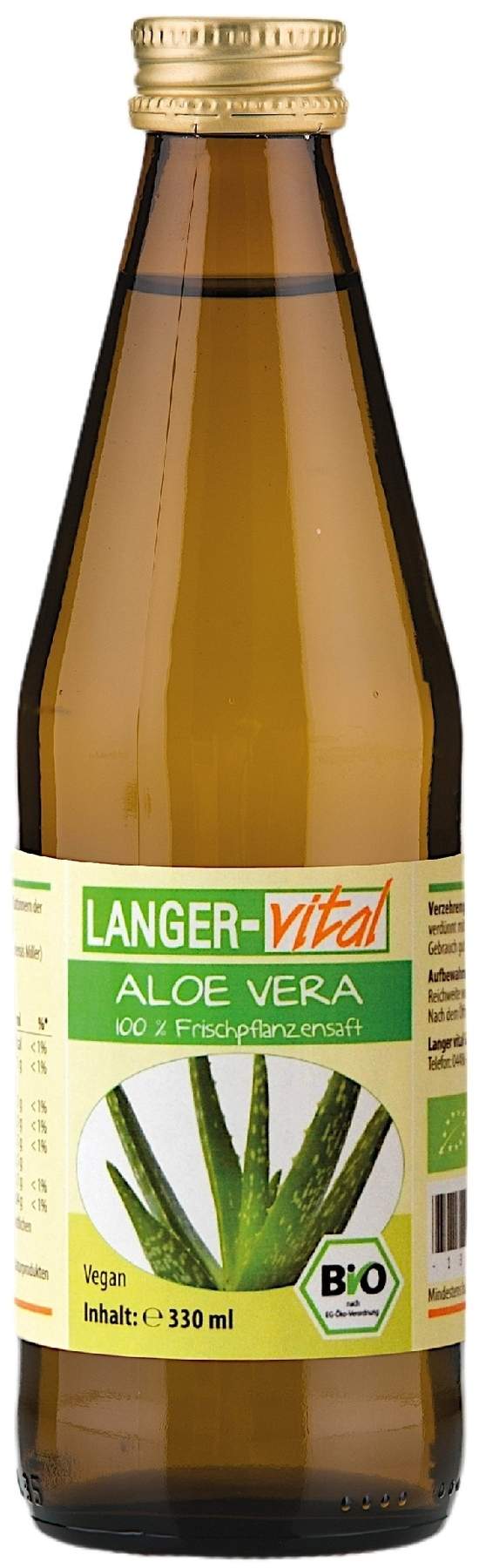 Aloe Vera Direktsaft 100% 330 ml kaufen | Volksversand Versandapotheke