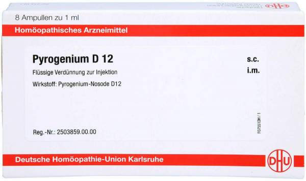 Pyrogenium D 12 Ampullen 8 X 1 ml