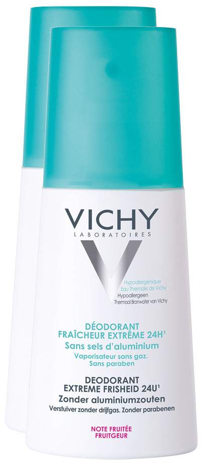 Vichy Deodorant Pumpzerstäuber fruchtig frisch 2 x 100 ml Spray kaufen Volk...