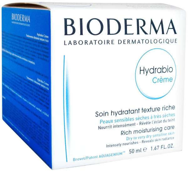 Bioderma Hydrabio Creme Pot 50 ml Tiegel