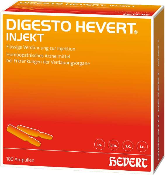 Digesto Hevert Injekt 100 X 2 ml Ampullen