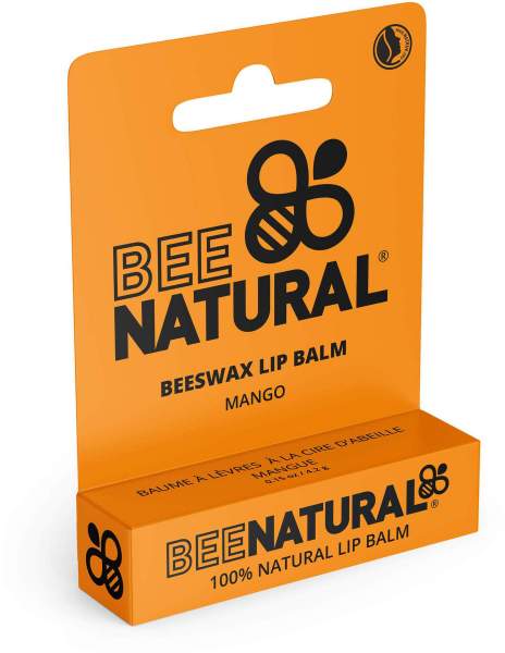 Bee Natural Lip Balm Mango 1 Stück 4,2 G