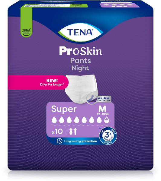 Tena Pants Night Super Größe M 4 X 10 Stück