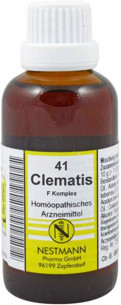 Clematis F Komplex Nr.41 Dilution 50 ml