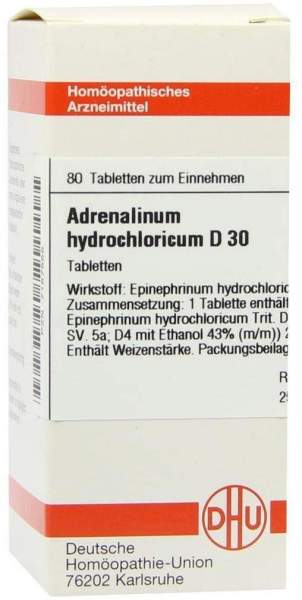 Dhu Adrenalinum Hydrochloricum D30 Tabletten