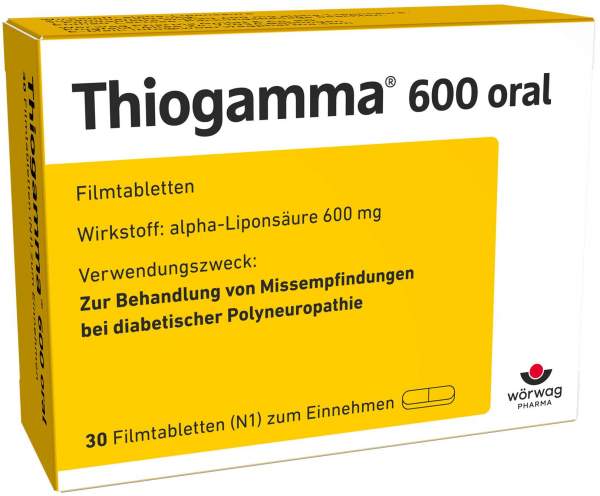 Thiogamma 600 Oral 30 Filmtabletten