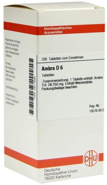 Ambra D 6 Tabletten 200 Tabletten