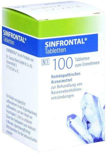 Sinfrontal 100 Tabletten