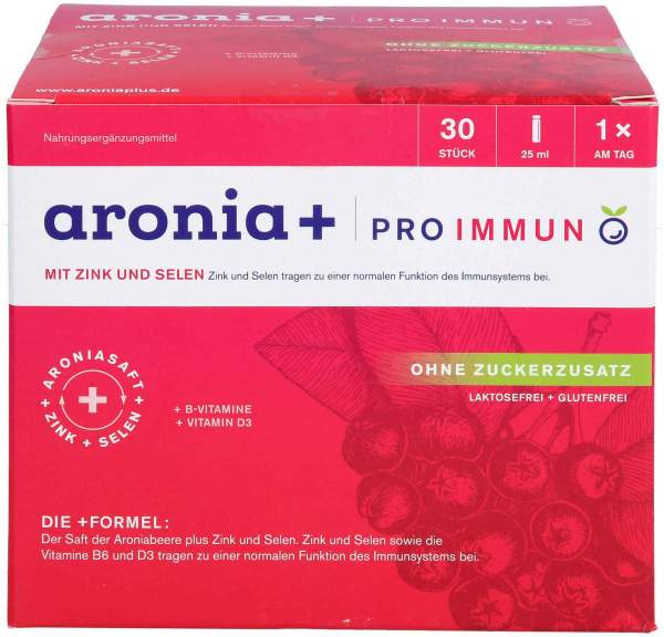 Aronia+ Pro Immun 30 x 25 ml Trinkampullen