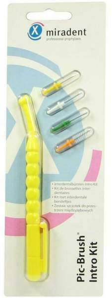Miradent Pic-Brush Interdentalbürsten-Set Gelb 1 Kit