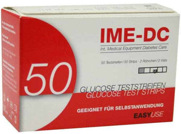 Ime Dc 50 Blutzuckerteststreifen