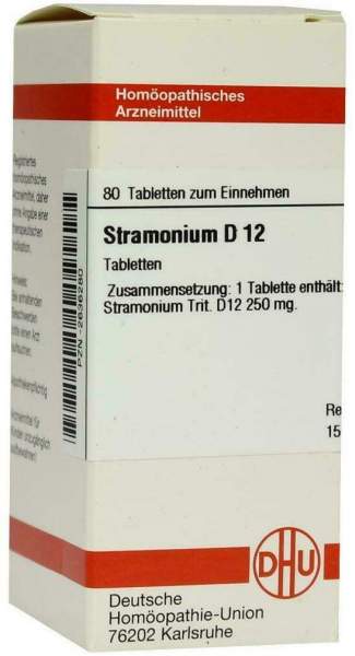Dhu Stramonium D12 80 Tabletten