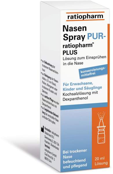 NasenSpray PUR-ratiopharm PLUS 20 ml Lösung