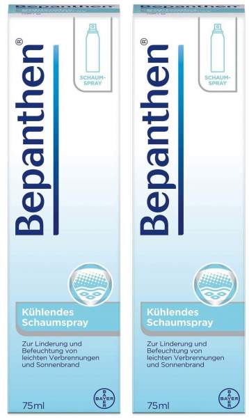 Bepanthen Schaumspray 2 x 75 ml