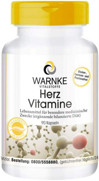 Herz Vitamine Kapseln 90 Stück
