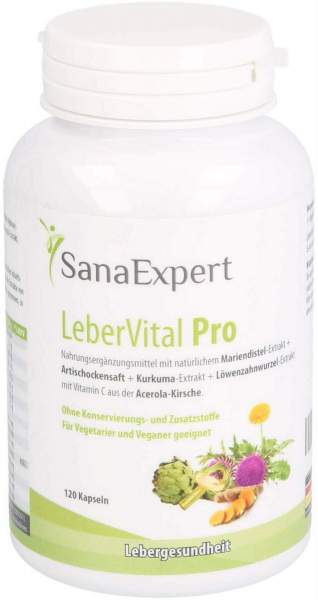 Sanaexpert LeberVital Pro 120 Kapseln