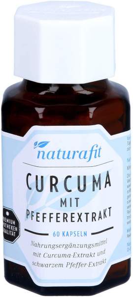 Naturafit Curcuma mit Pfeffer Kapseln 60 Stk