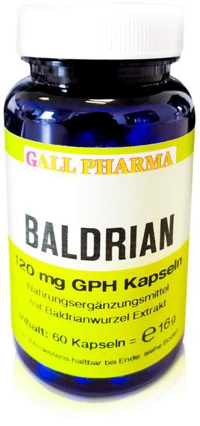 Baldrian 120 mg Gph Kapseln 60 Stück