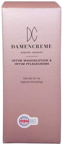 Damencreme Intim Pflegeset Cr.75ml+waschlot.200ml