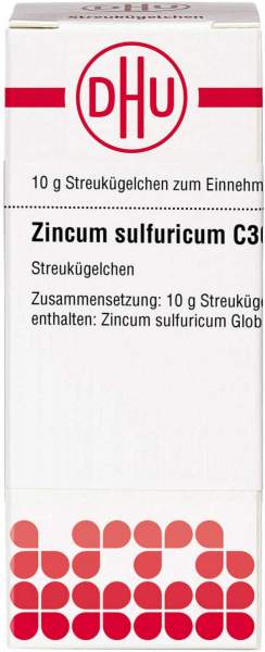 DHU Zincum Sulfuricum C30 10 g Globuli