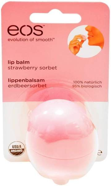 Strawberry Sorbet Organic Lip Balm Blister