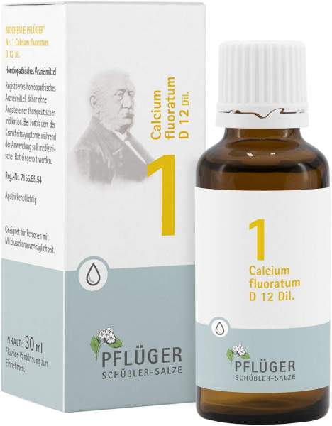 Biochemie Pflüger 1 Calcium Fluoratum D12 30 ml Dilution