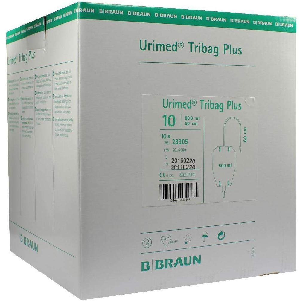 Urimed Tribag Plus Urin Beinbeutel Ml Cm Steril Kaufen Volksversand Versandapotheke