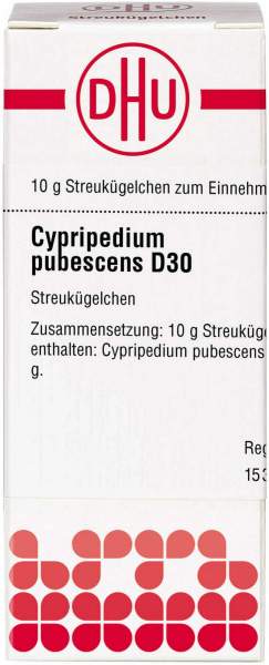 DHU Cypripedium pubescens D30 Globuli 10 g