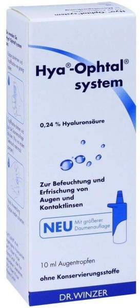 Hya Ophtal System Augentropfen 10 ml