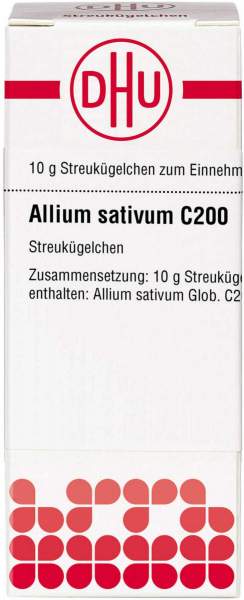 Allium Sativum C 200 Globuli 10 g