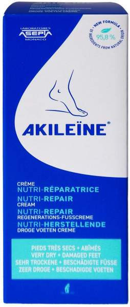 Akileine Nutri-Repair Regenerations Fußcreme 100 ml