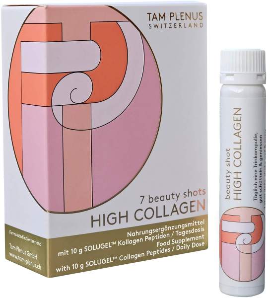 Tam Plenus High Collagen Shots Trinkampullen 7 Stück