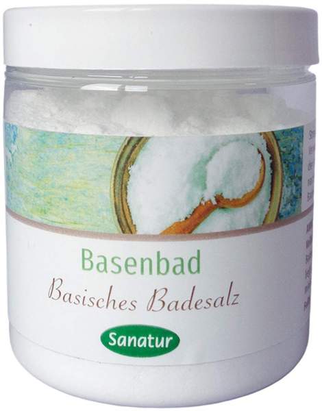 Basenbad basisches Badesalz 250 g