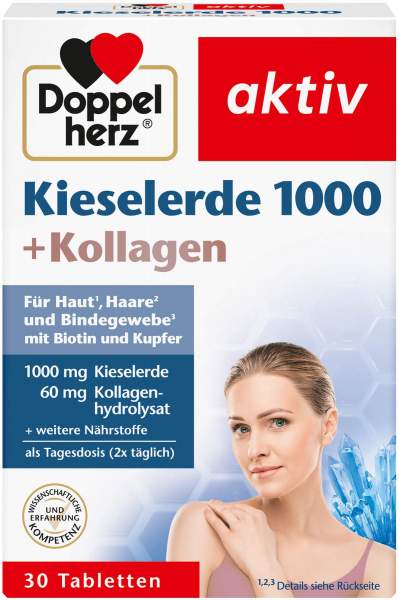 Doppelherz Aktiv Kieselerde + Kollagen 30 Tabletten