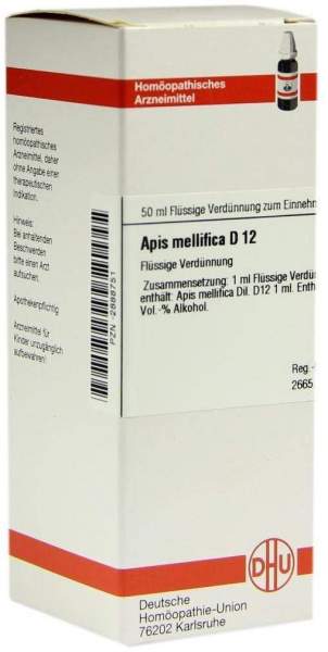 Apis Mellifica D12 50 ml Dilution