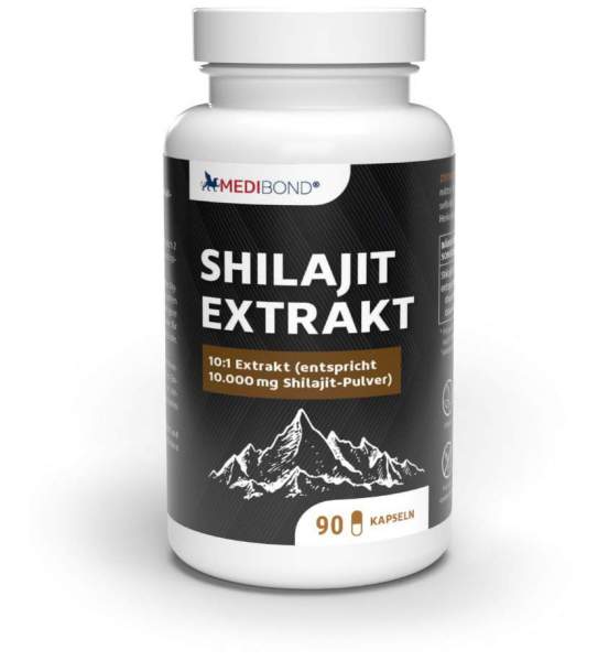 Shilajit Extrakt Medibond 90 Kapseln
