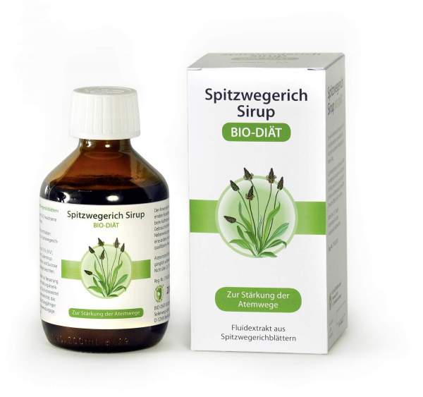 Spitzwegerich Bio-Diät 200 ml Sirup